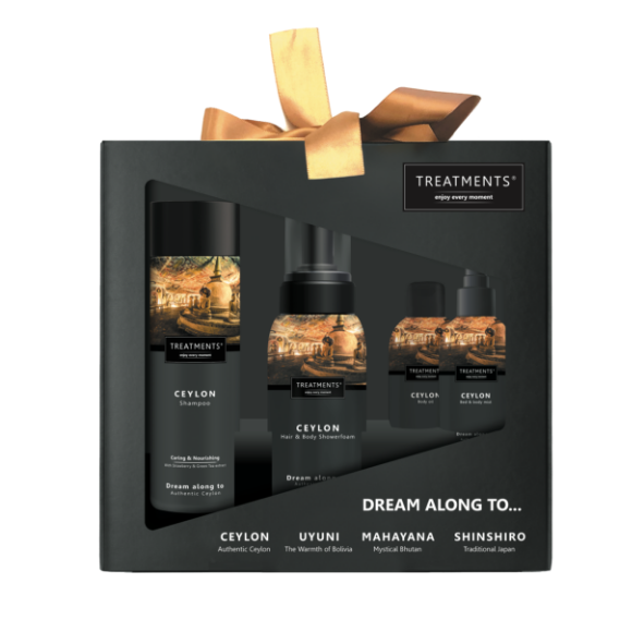 Treatments® - Giftbox Relax - Ceylon - omdoos 4 stuks
