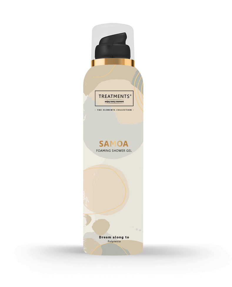 NIEUW! Treatments® -  Foaming Shower Gel - Samoa - 200 ml