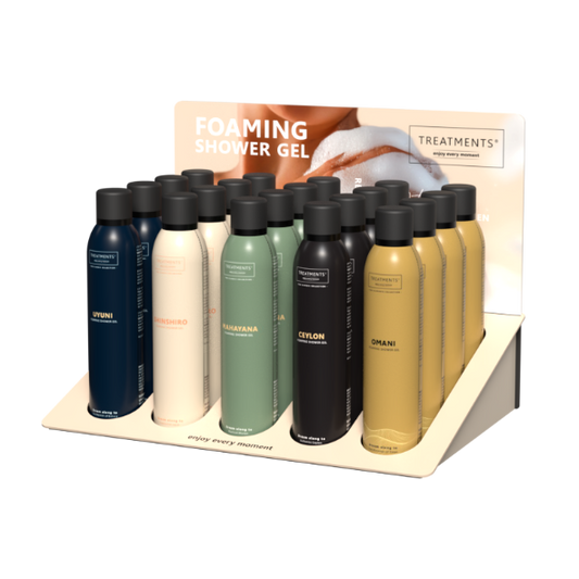 Pré order: Treatments® - Gifts Display & Foaming Shower gel balie display