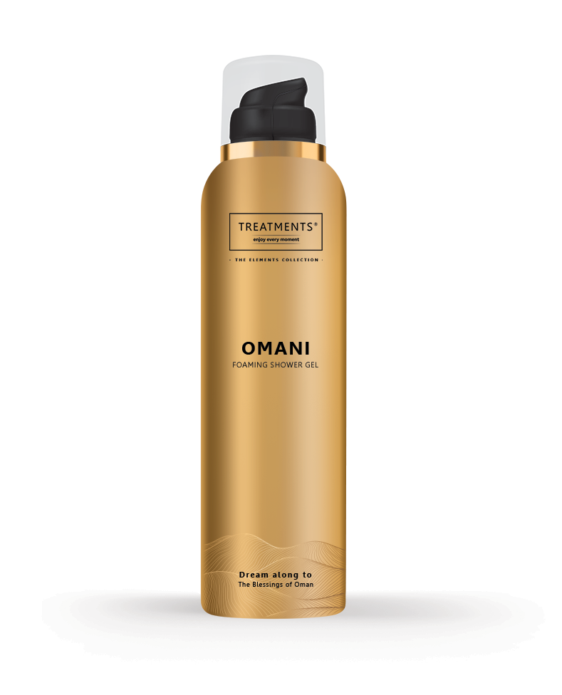 NIEUW! Treatments® -  Foaming Shower Gel - Omani - 200 ml