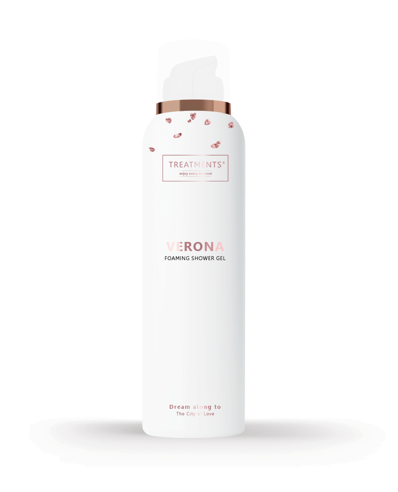 NIEUW! TREATMENTS® - Foaming Shower Gel - Verona - 200 ml