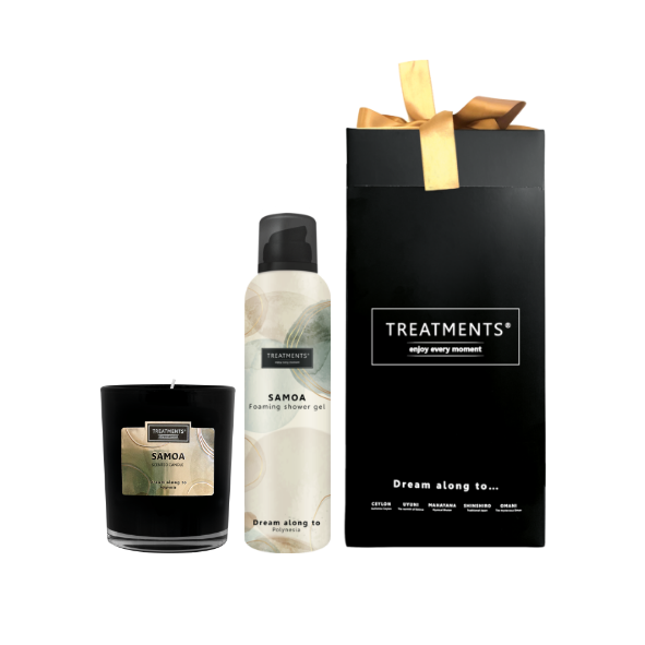 Treatments® - Giftbox Shower Foam & Candle - Samoa